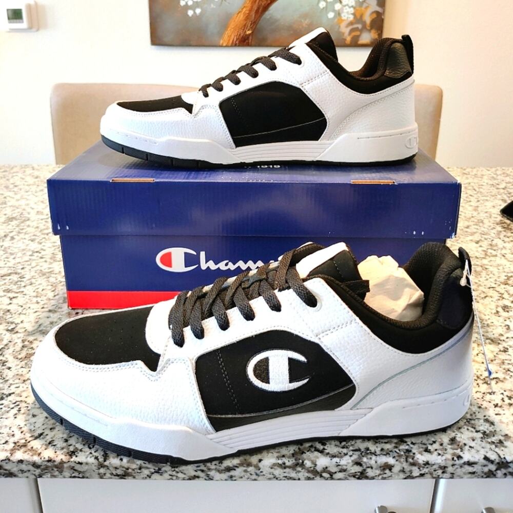Champion Arena Low Black/White CAS10328M